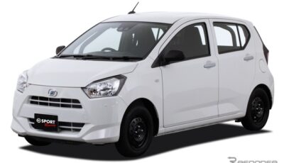 ミライースが「5MT×ターボ」のコンプリートカーに？ D-SPORT Racing仕込みの市販予定モデル！ …東京オートサロン2026で実車展示