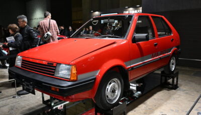 日産自動車大学校の学生たちがレストアした「マッチのマーチ」1984年式 初代日産マーチK10（東京オートサロン2026）