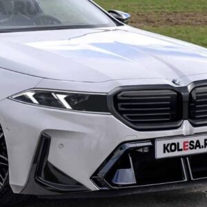 BMW M5 改良新型の予想CG。クラシックグリル仕様