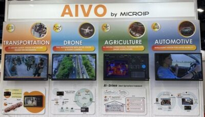 台湾MICROIPのEdge AI「AIVO」（CES 2026）
