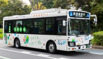 東武バスセントラルが運行する自動運転バス