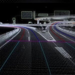 高精度3次元地図データイメージ