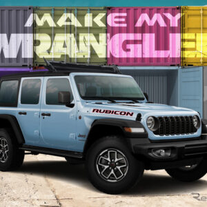 ラングラー 自分好みにカスタマイズできるプログラム 「Make My Wrangler」