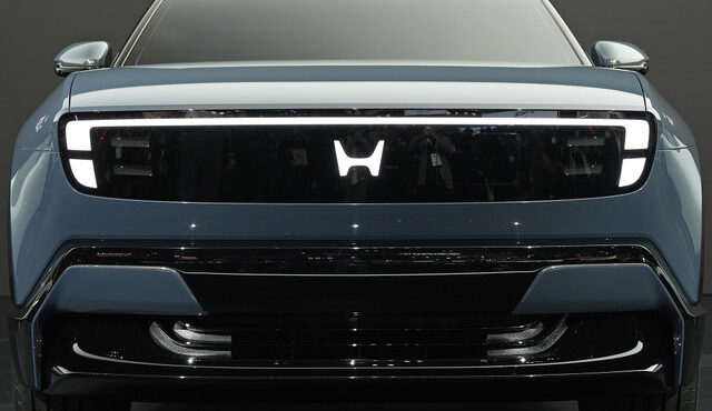 ホンダ四輪の新「Hマーク」を採用する「Honda 0 アルファ」