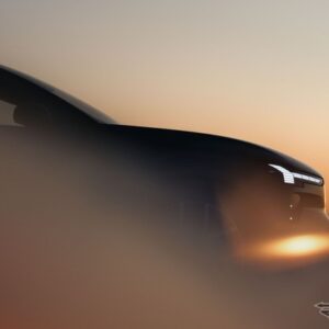 ボルボ EX60 のティザー