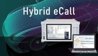 次世代車両緊急通報システム「Hybrid eCall」のイメージ