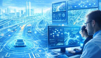 高精度地図データとオントロジーベースのシステムを統合したフレームワーク提案（イメージ）