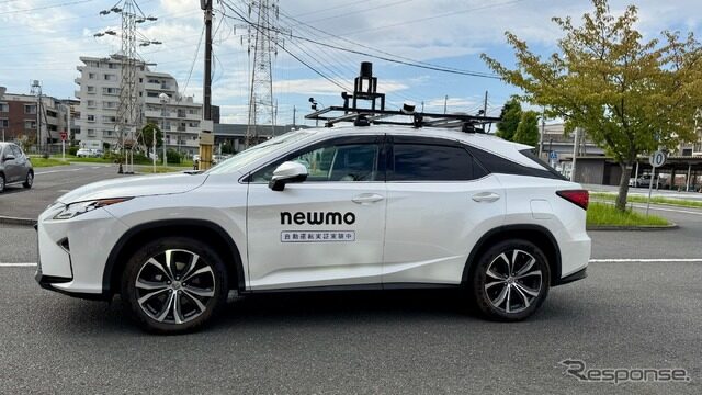 newmoとマクニカが自動運転実験車両の開発で協業開始