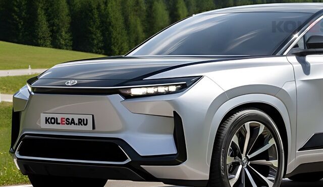 トヨタの新型3列SUV、予想CG