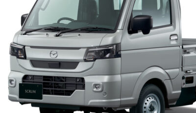 マツダ スクラムトラック 改良新型（モスグレーメタリック）