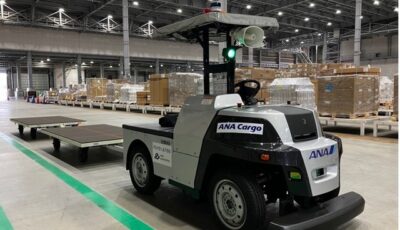 成田国際空港貨物上屋間における自動運転レベル4の自動搬送サービスを実用化