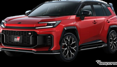 トヨタRAV4 PHEV新型向け「GR PARTS」