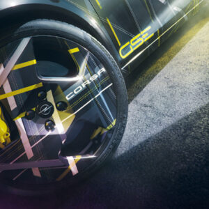 オペル・コルサGSEのティザー