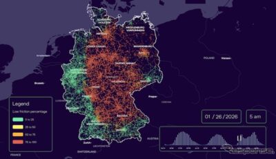 VWグループのCARIADが自動車の摩擦データを分析し路面のグリップ力を測る技術を開発