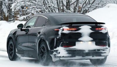 ポルシェ・カイエン・クーペ・ターボGTエレクトリックのプロトタイプ