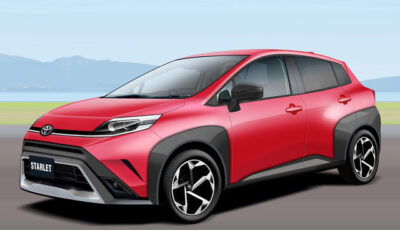トヨタ スターレット 新型の予想CG