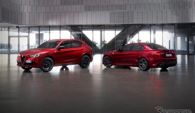 「ステルヴィオ クアドリフォリオ」と「ジュリア クアドリフォリオ」の限定車「コレッツィオーネ」