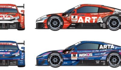 ＃８ ARTA MUGEN HRC PRELUDE-GTと＃16 ARTA MUGEN HRC PRELUDE-GT