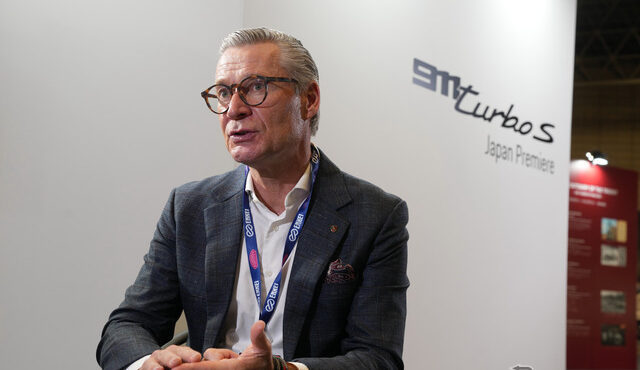ポルシェジャパン イモー・ブッシュマン社長（10日、オートモビルカウンシル2026会場にて）