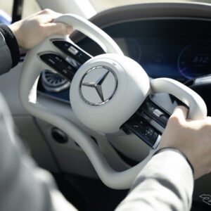 メルセデスベンツ EQS 改良新型のプロトタイプ