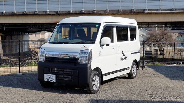 軽キャンピングカー「BOUKEN号」