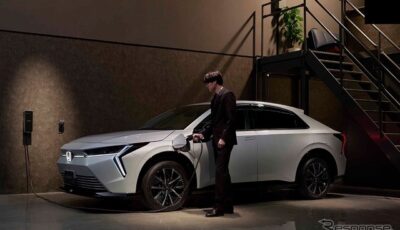 純正アクセサリー「Honda EV Charger」での充電イメージ