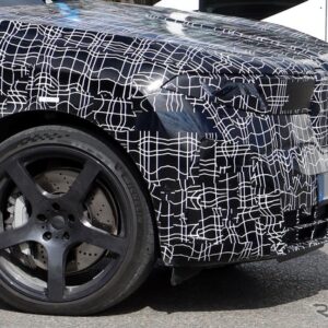 BMW iX5 M70 新型のプロトタイプ