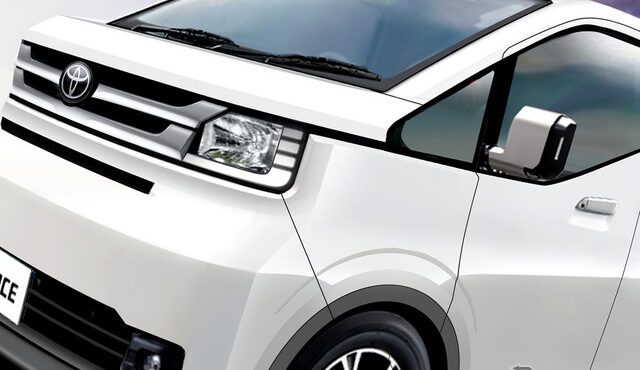 トヨタ ハイエース 次期型の予想CG
