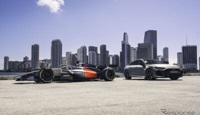 アウディ RS 5 新型とF1マシン