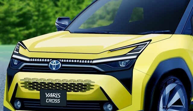 トヨタ ヤリスクロス 次期型の予想CG
