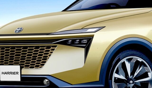 トヨタ ハリアー 改良新型の予想CG