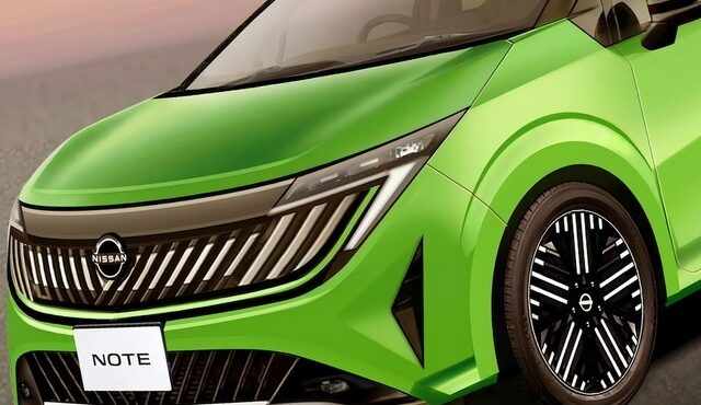 日産 ノート 次期型の予想CG