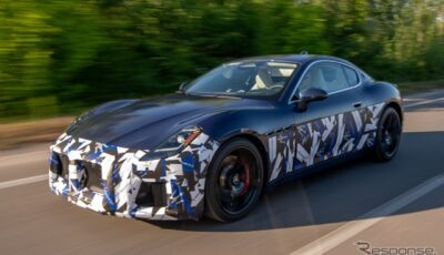 マセラティ『グラントゥーリズモ』改良新型のプロトタイプ