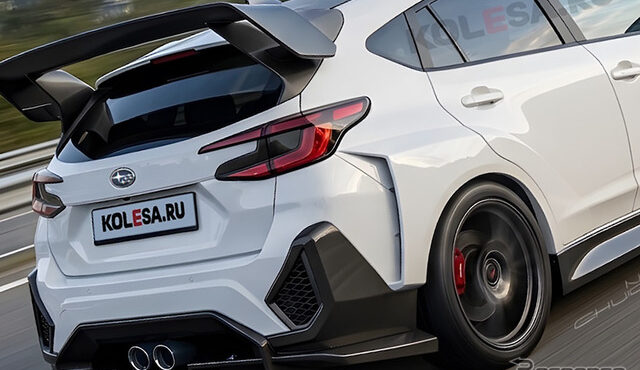 スバル WRX STI 新型の予想CG