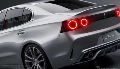 日産 スカイライン 次期型の予想CG