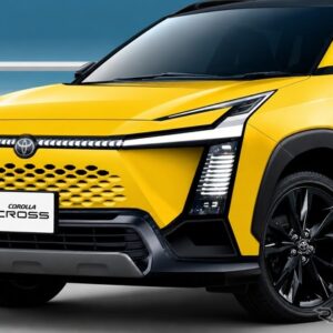 トヨタ カローラクロス 次期型の予想CG