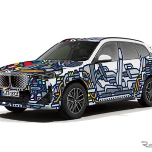 MANKEY氏がラッピングデザインしたBMW『iX1』