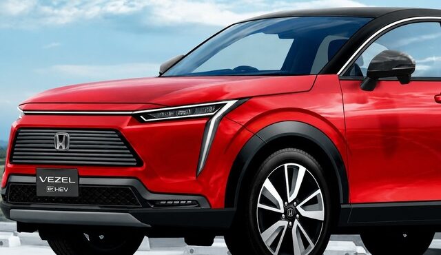 ホンダ ヴェゼル 次期型の予想CG