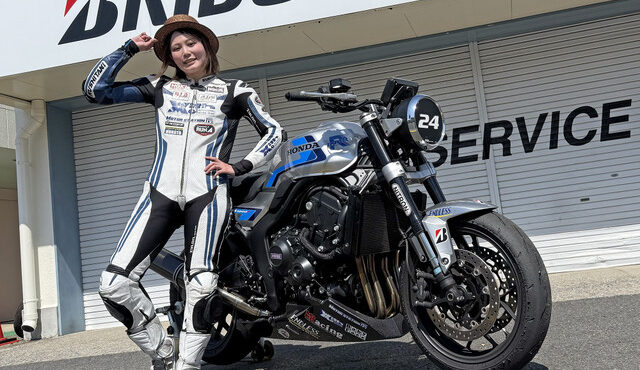 CB1000F WITH MEレーサーと、“ことりちゃん”こと小鳥遊レイラ