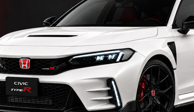 ホンダ シビックタイプR 改良新型の予想CG