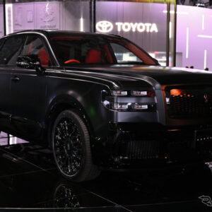トヨタ センチュリー（SUV）。写真は「ジャパンモビリティショー2025」出展車両