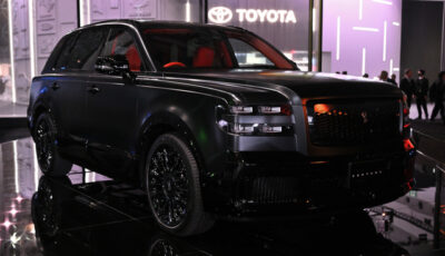トヨタ センチュリー（SUV）。写真は「ジャパンモビリティショー2025」出展車両