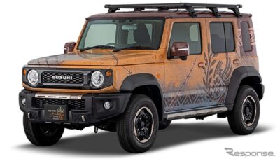 「ジムニー ノマド」用AWIN製GOZELパーツ装着車