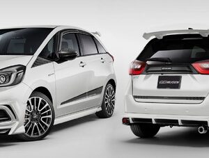 ホンダ『フィット』改良新型に対応する無限パーツ