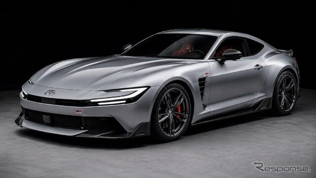 トヨタ GRスープラ 次期型の予想CG