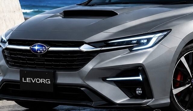 スバル レヴォーグ 次期型の予想CG