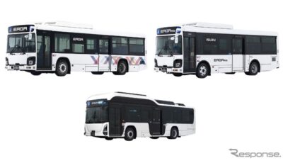 いすゞの路線バス「エルガ」シリーズ