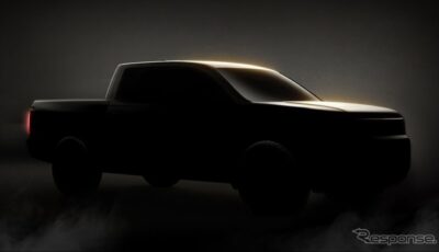 ホンダ・リッジライン次期型のティザー