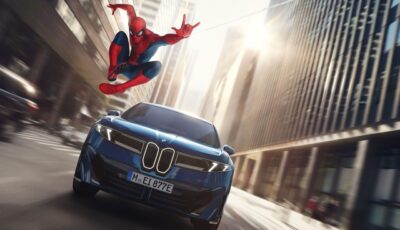 BMWが映画『スパイダーマン』最新作と連動
