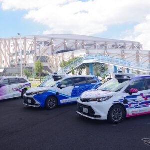 本実証で用いる自動運転車両のイメージ